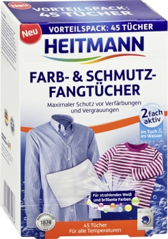 Heitmann Farb- und Schmutzfangtücher, 45 Stück